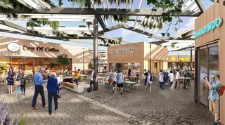 Así será el inmenso centro comercial Entrenasas, en Entrenúcleos