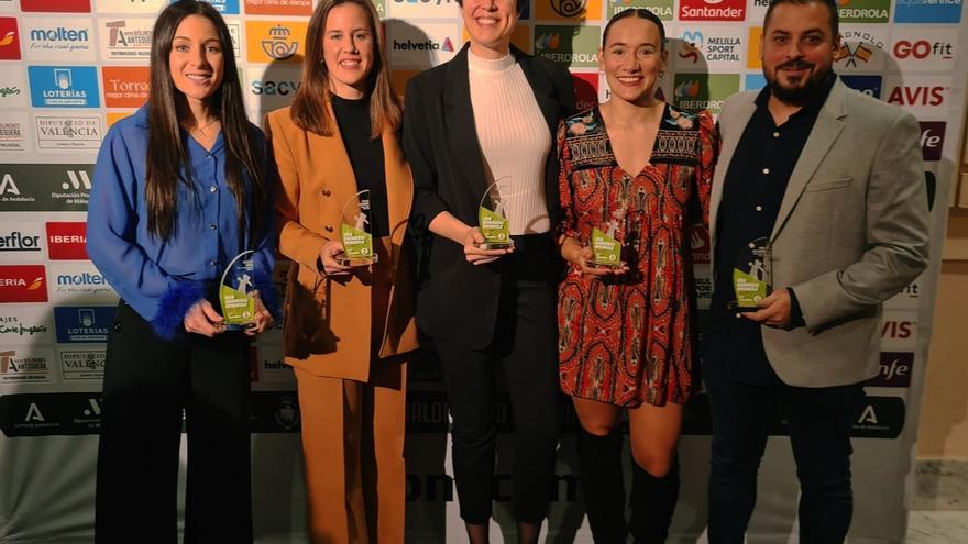 Repóker para el Costa del Sol en la Gala del Balonmano Femenino 2022