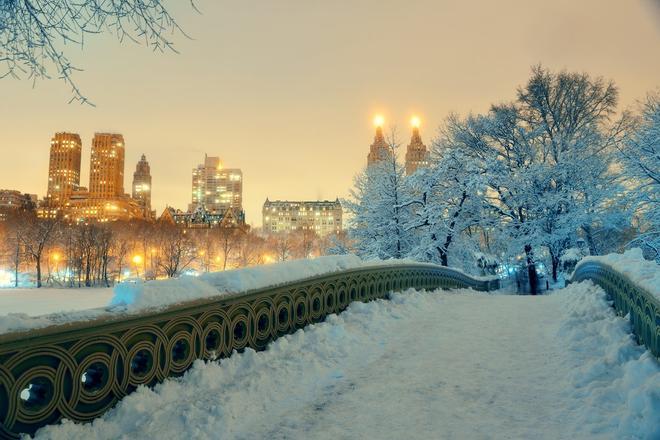 Nueva York nieve