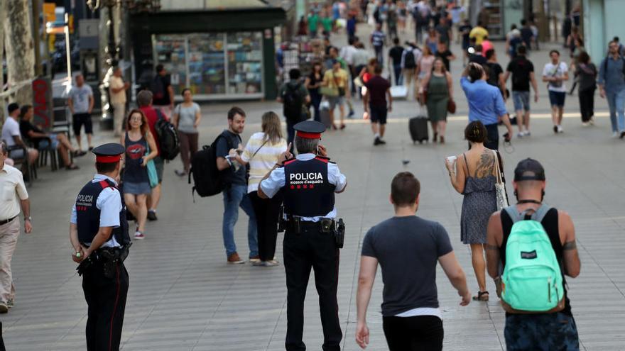 Homenaje a los fallecidos en el atentado en Barcelona