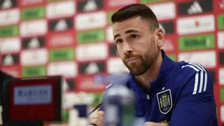 Unai Simón: "Joan Garcia es un buen chaval y me alegra que le vaya bien"
