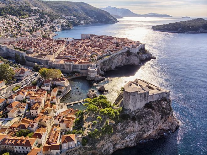 Panorámica de Dubrovnik, Croacia