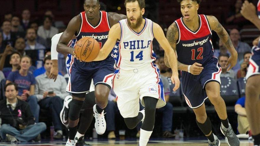 El &#039;chacho&#039; Rodríguez, en acción en la NBA.