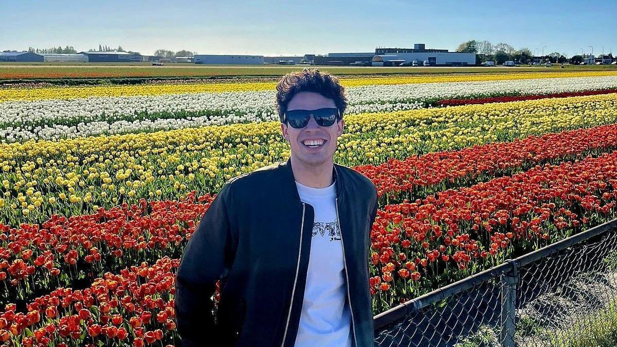 Gonzalo Crespo, el número uno de la PAU 2019 en Aragón que ahora trabaja en Holanda