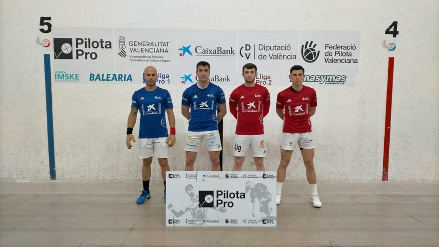 Montaner d&#039;Almiserà serà l&#039;únic pilotari de la Safor en la final de la Lliga CaixaBank de raspall