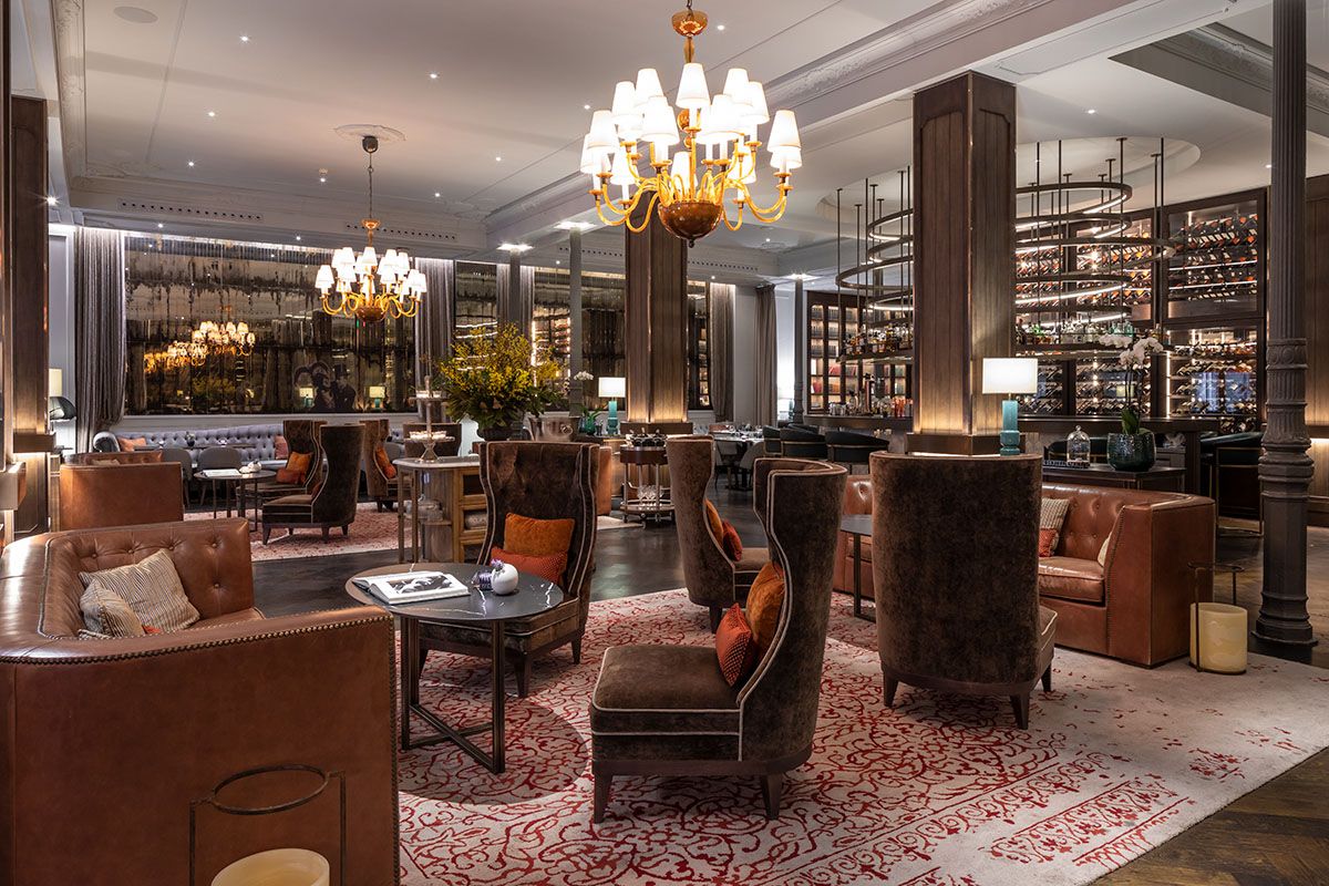 El lobby del Gran Hotel Inglés