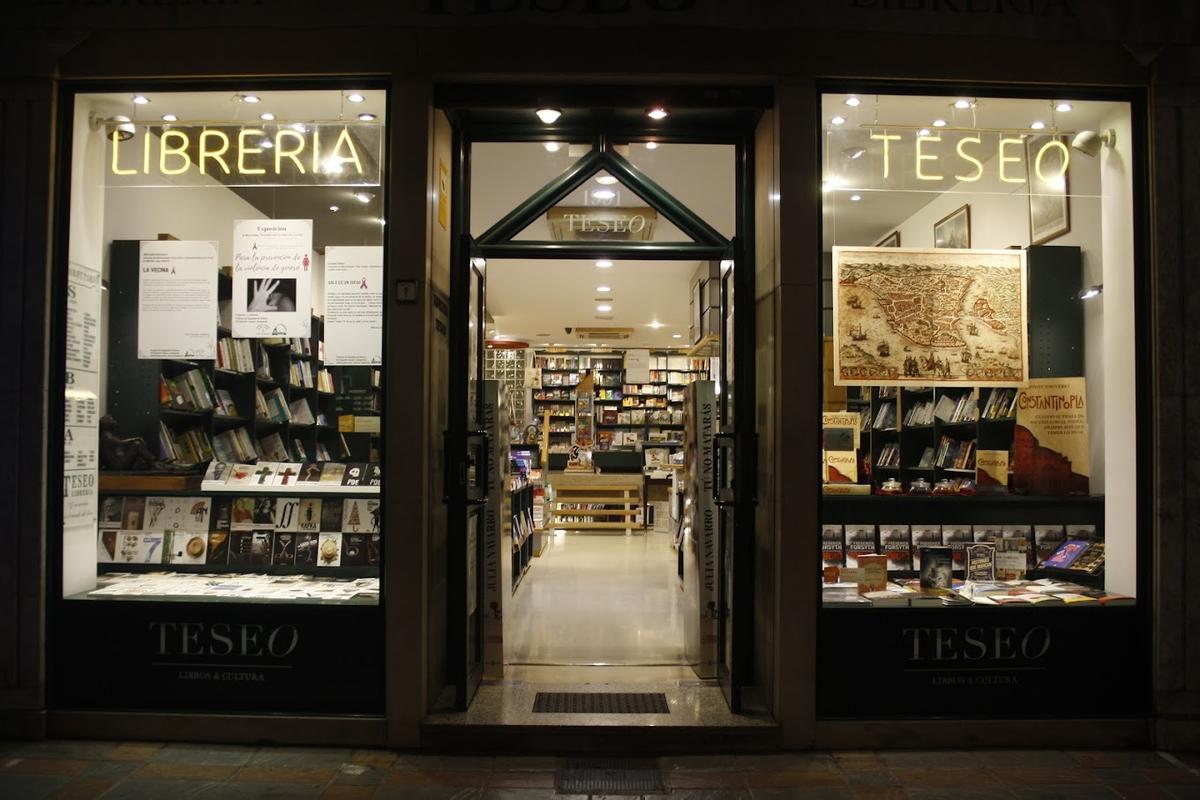 La Librería Teseo, en Fuengirola.