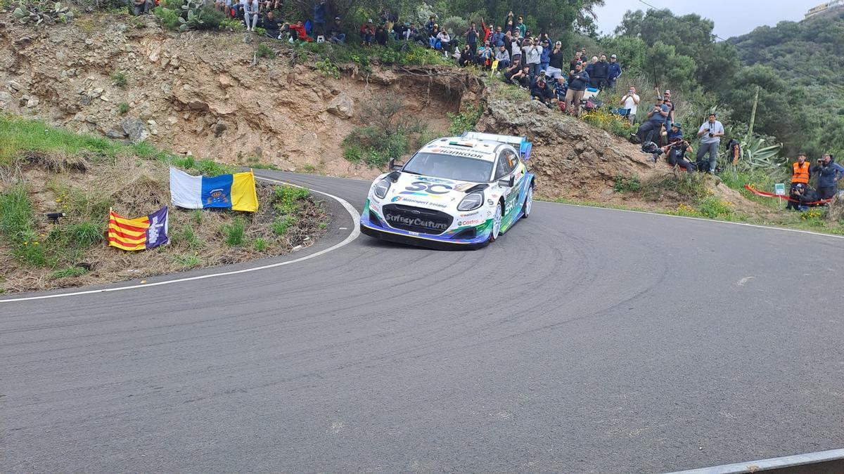 Shakedown de Santa Brígida en el Rally Islas Canarias 2026