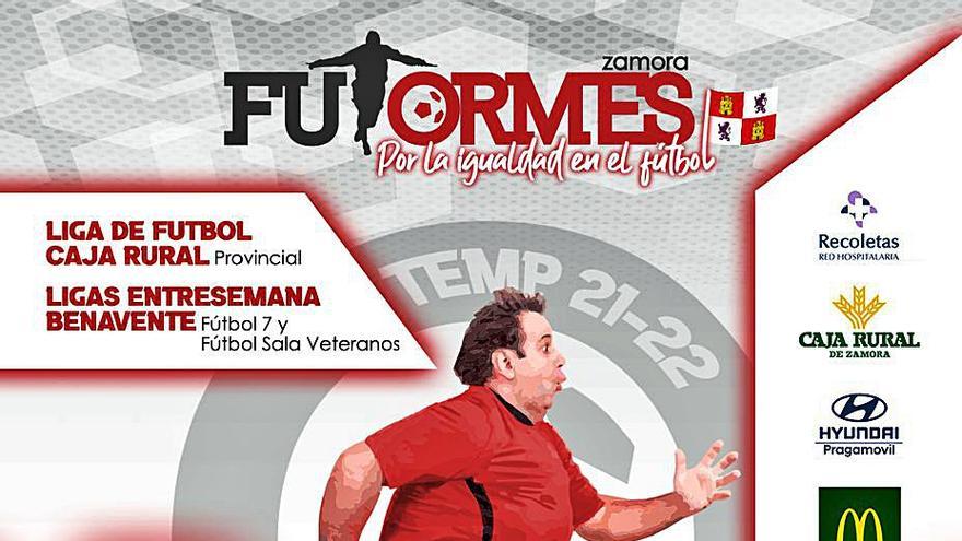 Cartel para la temporada 21/22 de Futormes.