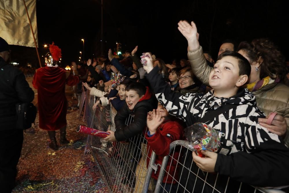 Cabalgata de Reyes 2019 en Gijón