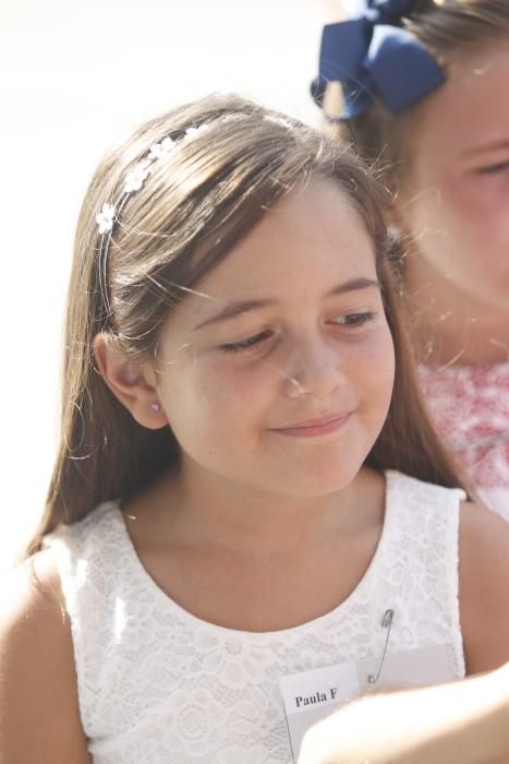 Las candidatas a la Corte de Honor Infantil, en l'Oceanogràfic