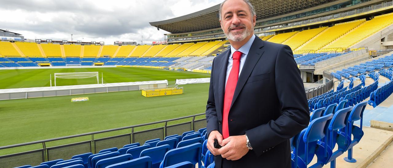 Norberto Francisco Castellano, consejero de Deportes del Cabildo de Gran Canaria