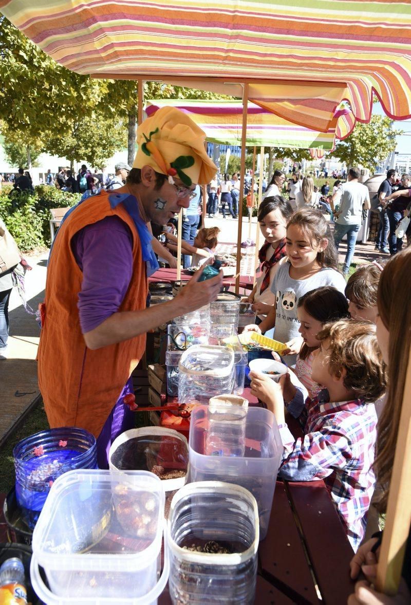 Inauguración de Río y Juego, espacio infantil de las fiestas