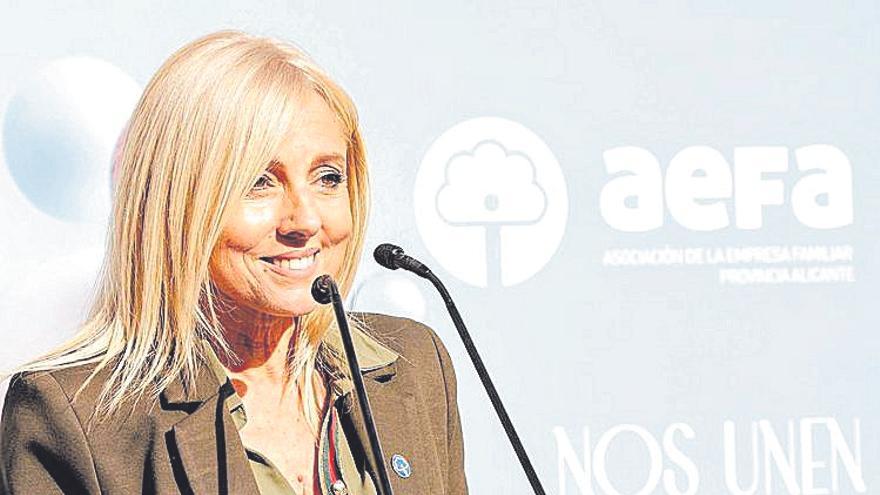 Maite Antón, presidenta de AEFA