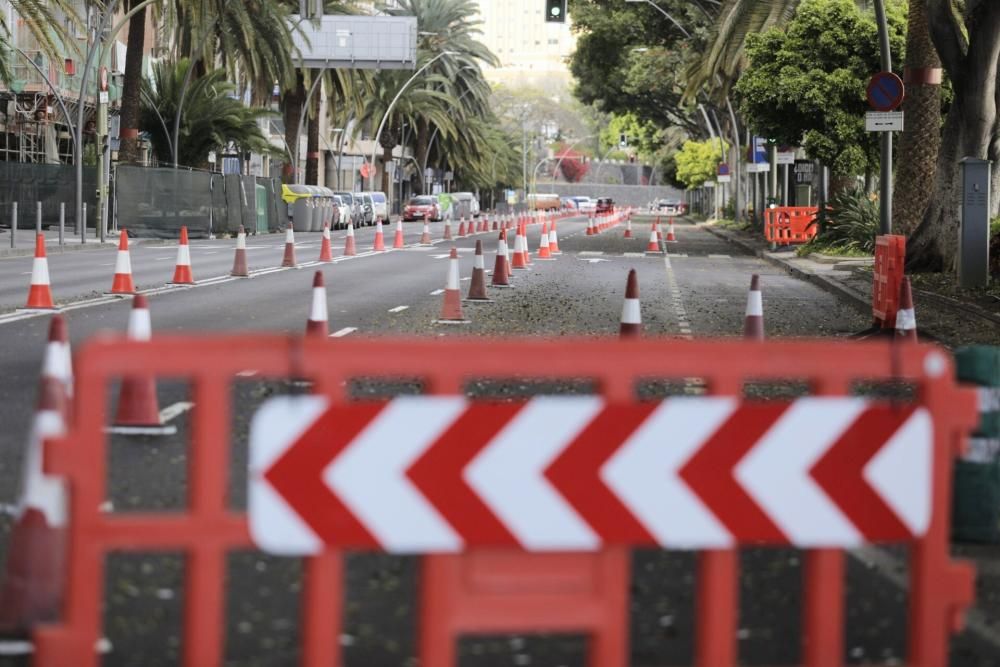 Cortes de carriles para facilitar paseos