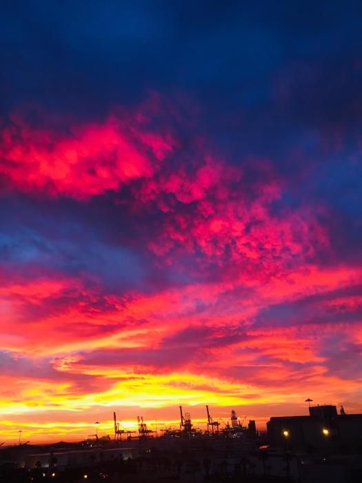 Amanecer en Las Palmas de Gran Canaria (08/12/18)