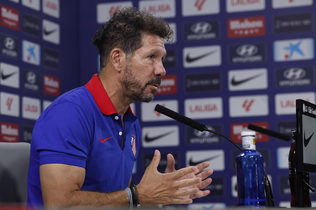 Rueda de prensa de Diego Simeone