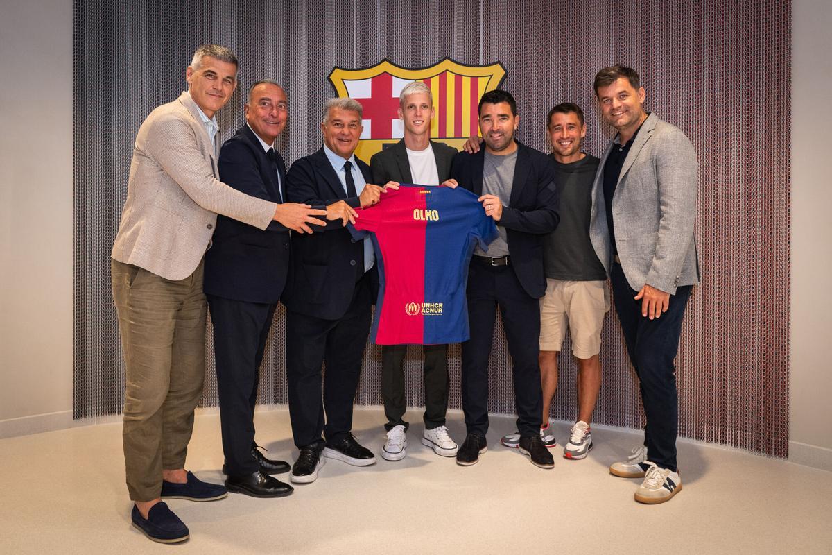 Dani olmo ficha por el Barça