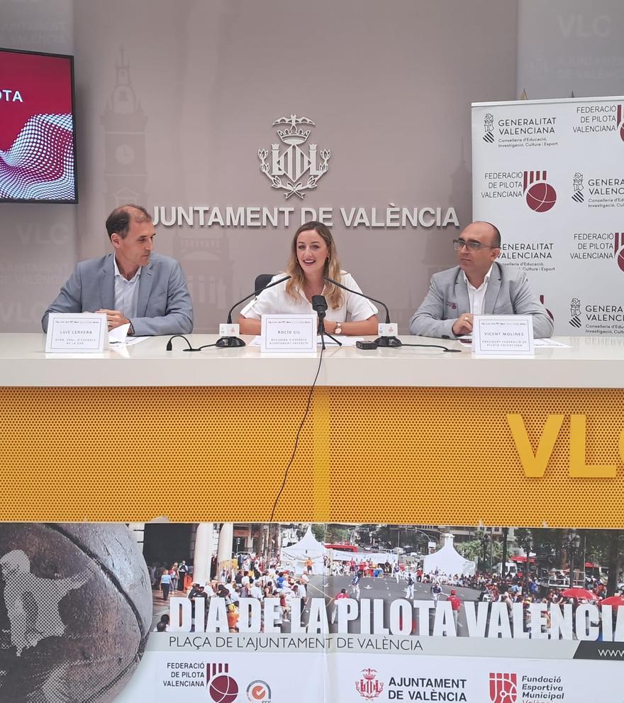 La pilota inunda València pel XXXII Dia de la Pilota Valenciana