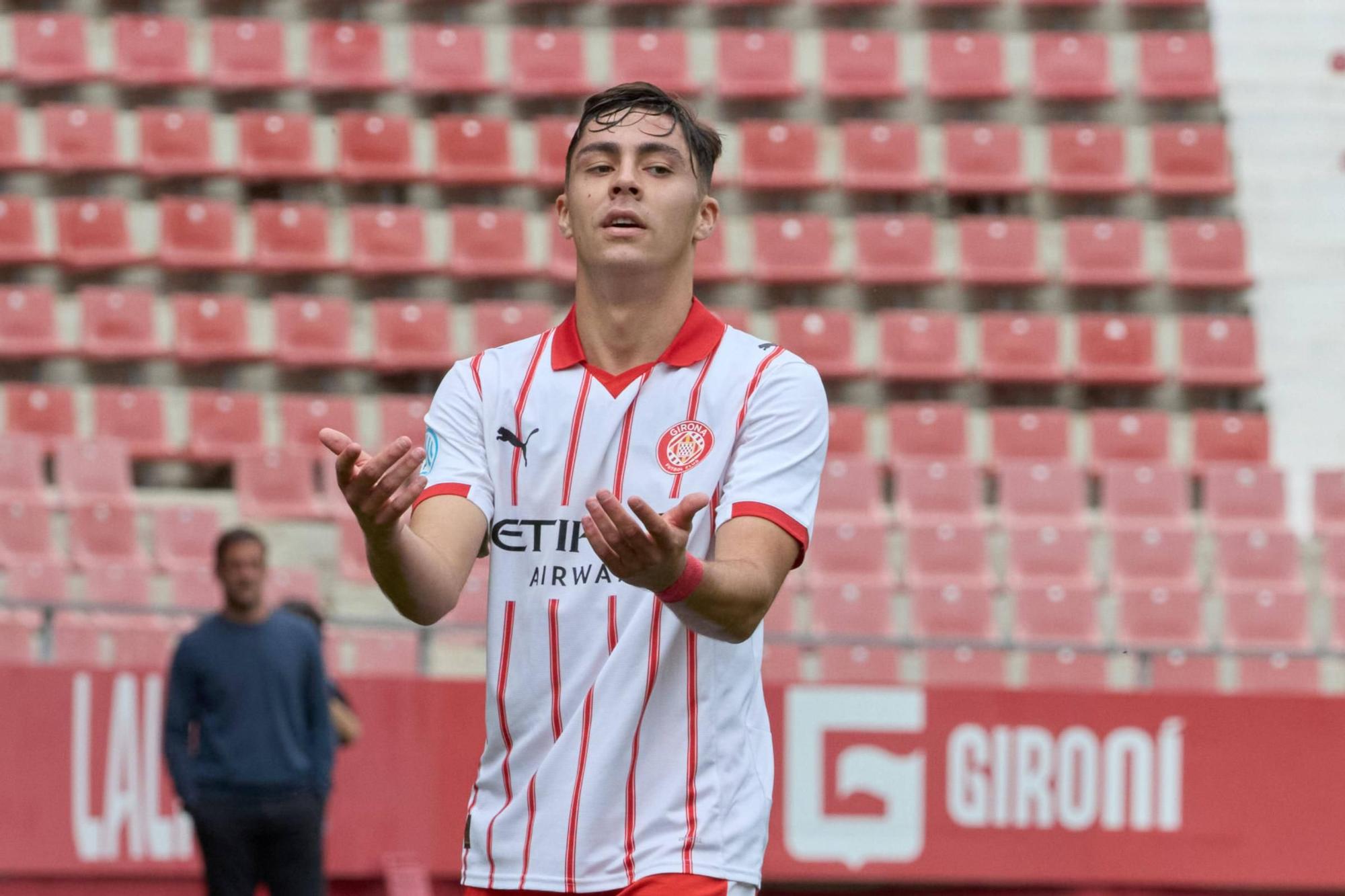 Les fotos del Girona B i Barça Atlètic