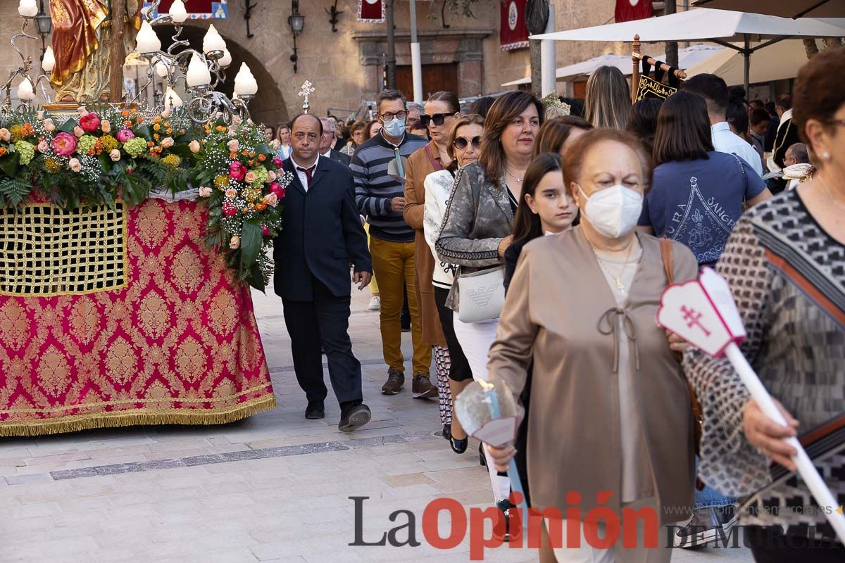 Procesión de subida a la Basílica en las Fiestas de Caravaca