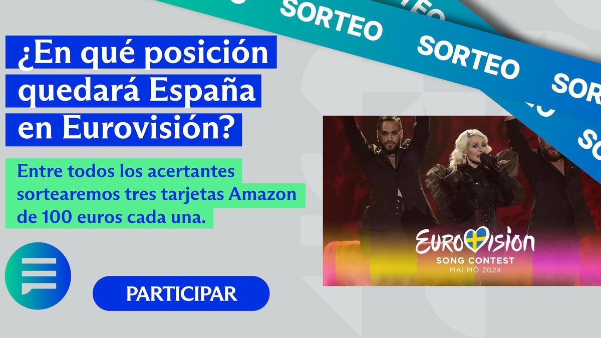 El Periódico de España sortea tarjetas de Amazon por Eurovisión
