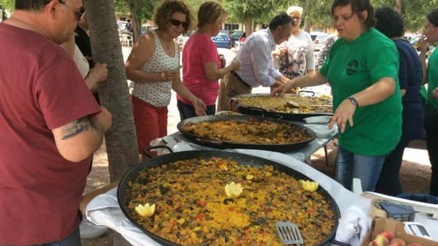 Gent de l&#039;Horta reivindica la huerta con paellas de verduras