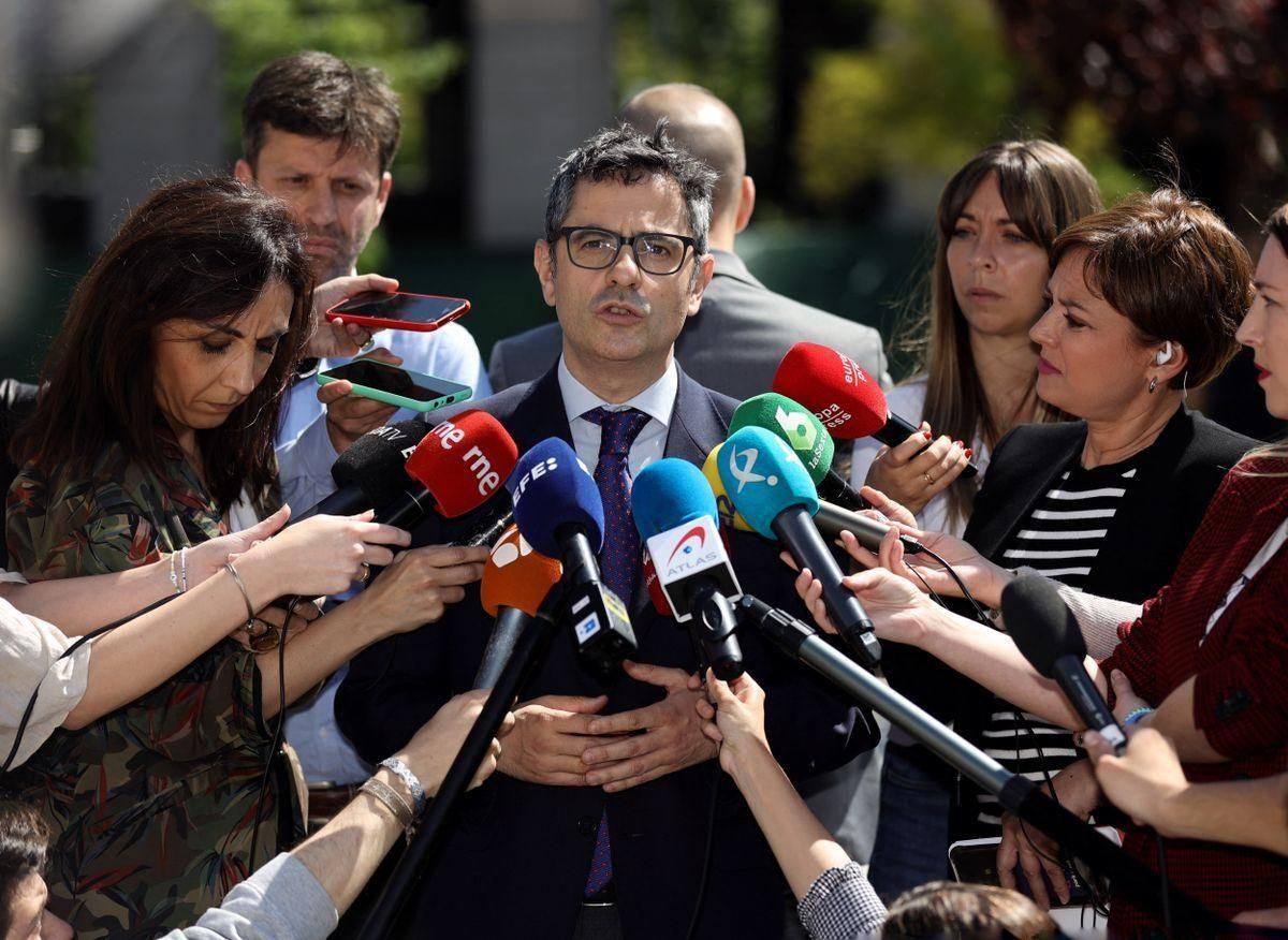 El jutge dona tres dies al ministre Bolaños per resoldre els seus dubtes sobre l’espionatge a Sánchez El jutge dona tres dies al ministre Bolaños per resoldre els seus dubtes sobre l’espionatge a Sánchez
