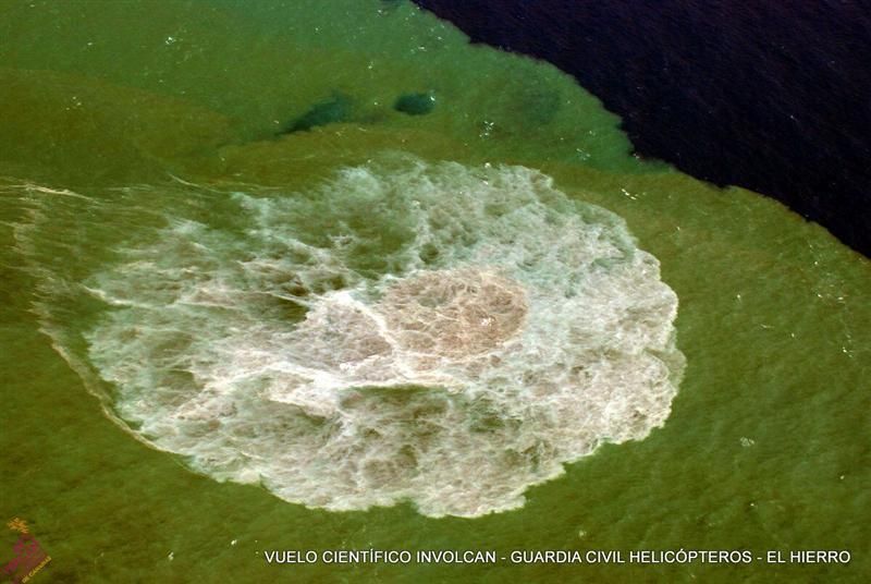 Volcán submarino de El Hierro