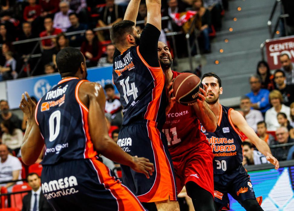 CAI Zaragoza - Valencia Basket, en imágenes