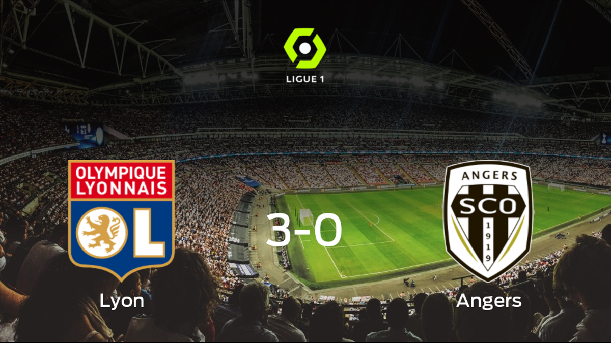 Los tres puntos se quedan en casa: goleada del Olympique Lyon al SCO Angers (3-0)