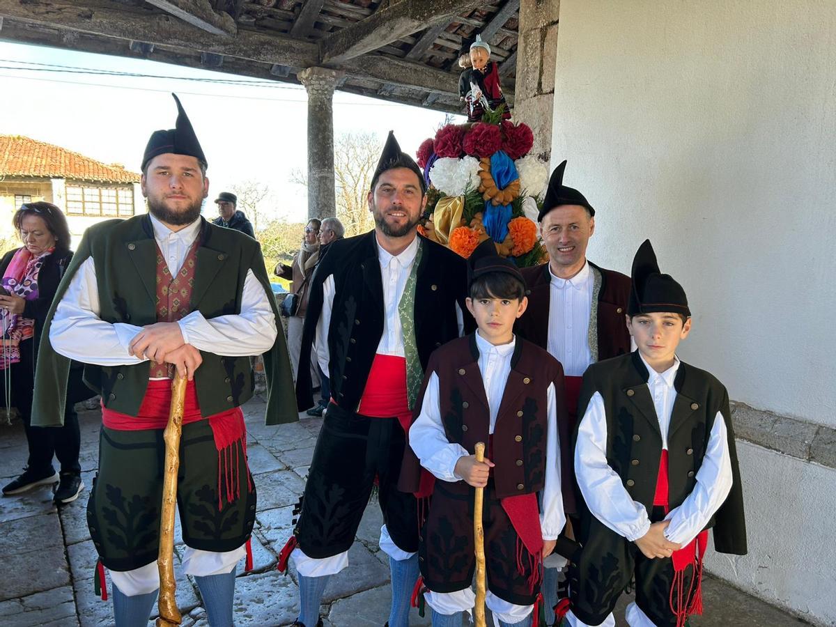 Fiesta de San Antón en Cuerres (Ribadesella)