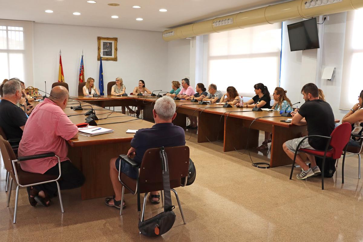 Reunión del Consejo Escolar de Xirivella