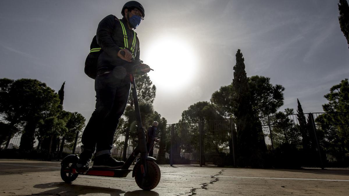 Patinetes en Palma.