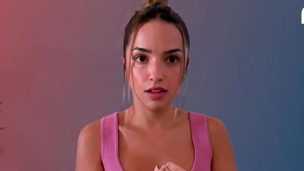 Lucía Sánchez en su video de MTMAD