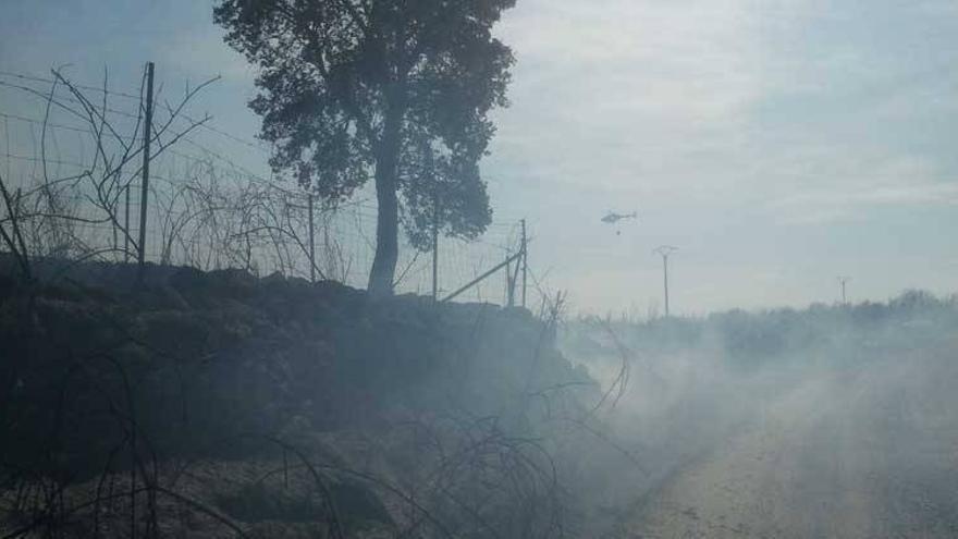 Controlado el incendio de Jaraíz de la Vera