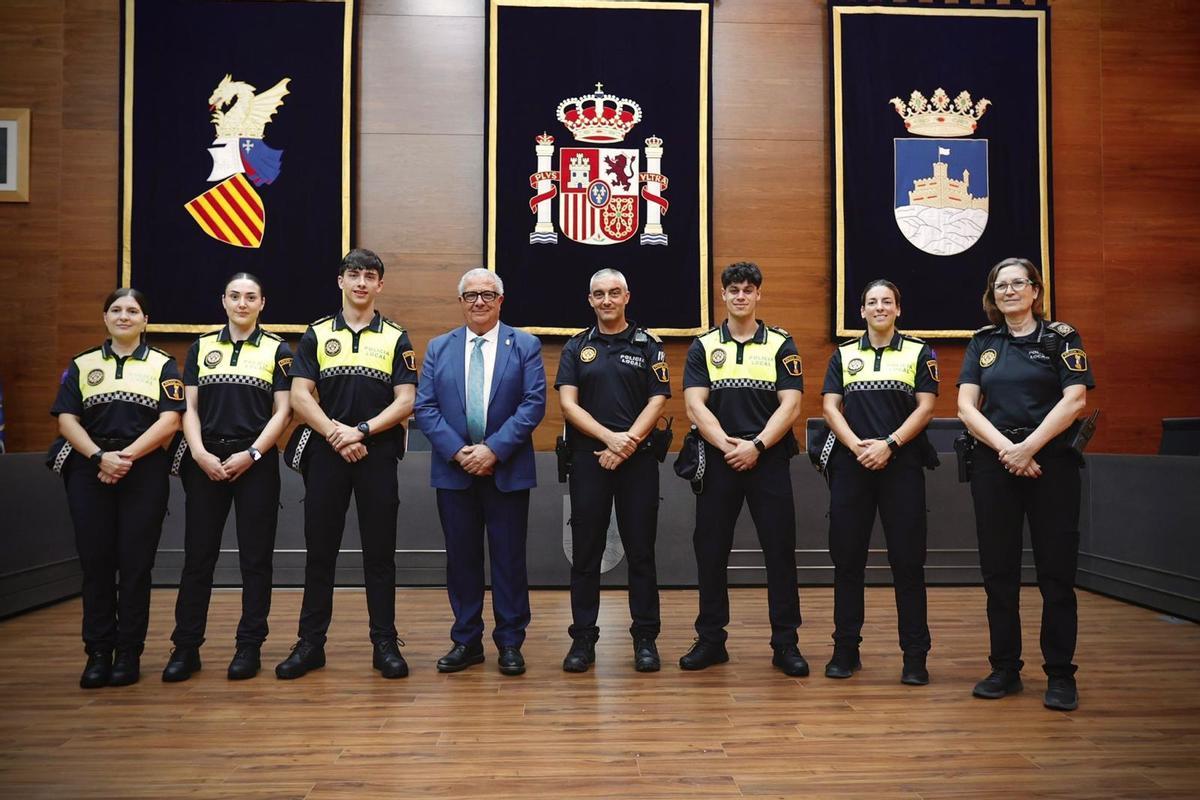 Incorporación de nuevos agentes para reforzar la plantilla de la Policía Local.