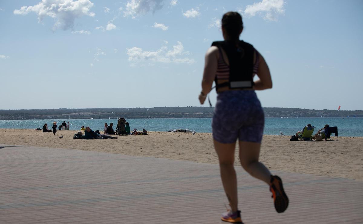Urlaub auf Mallorca: So sieht es Ende März an der Playa de Palma aus