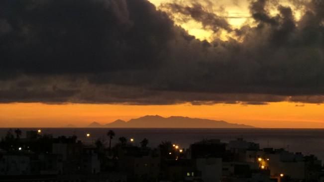 Tiempo en Las Palmas de Gran Canaria (01/12/16)