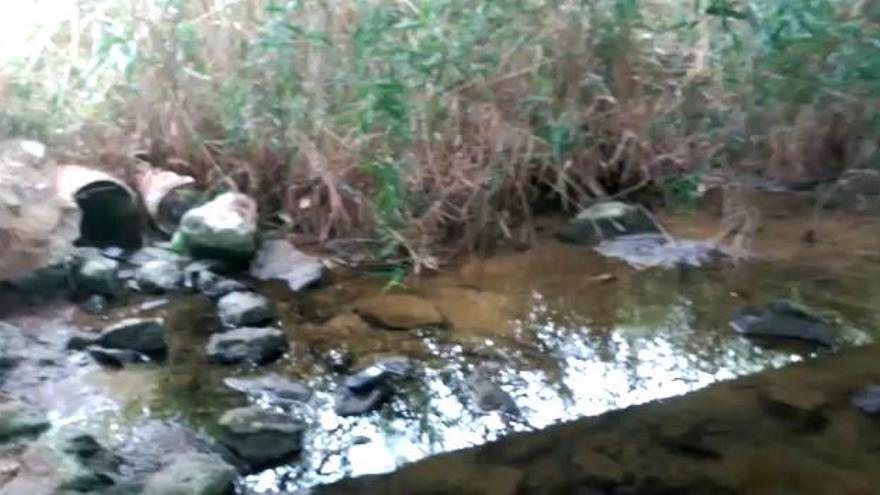 El caudal en la rambla de El Albujón y en las tuberías de salmuera sigue siendo nulo