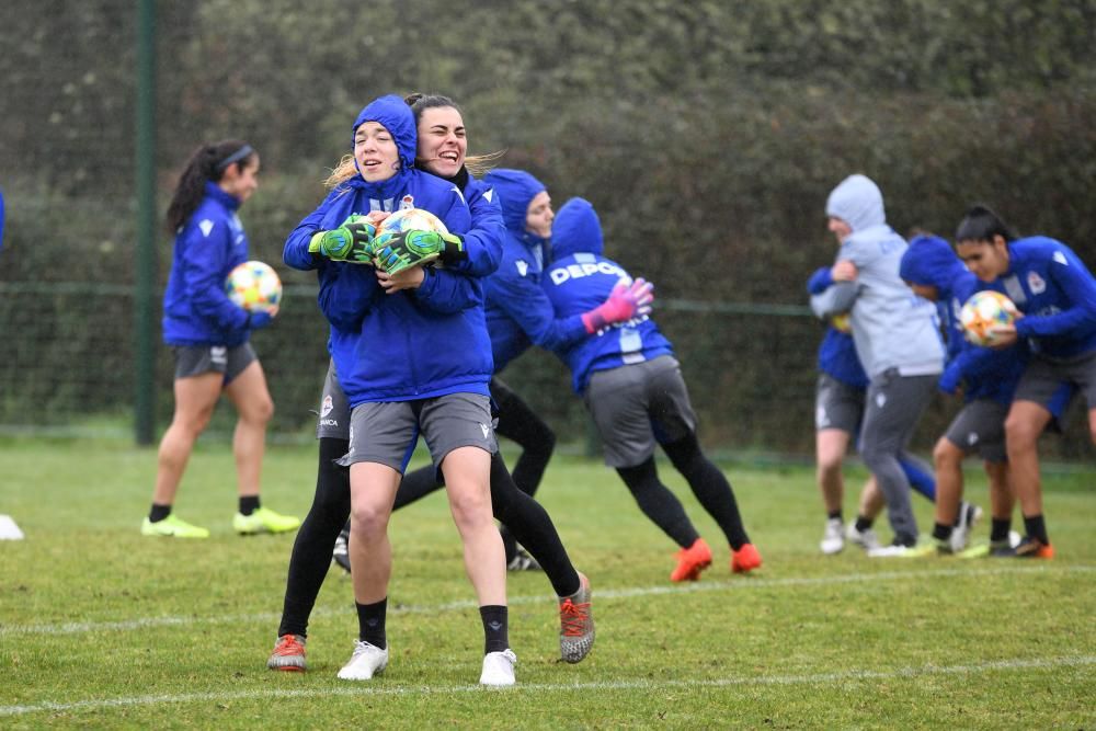 Entrenamiento del Deportivo Abanca