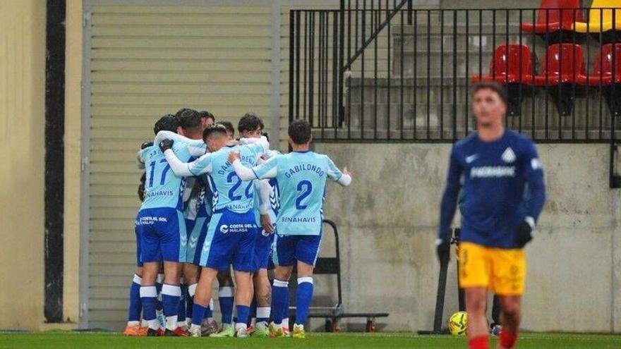 Miércoles Santo negro y morado para el Málaga CF en Andorra (3-3)