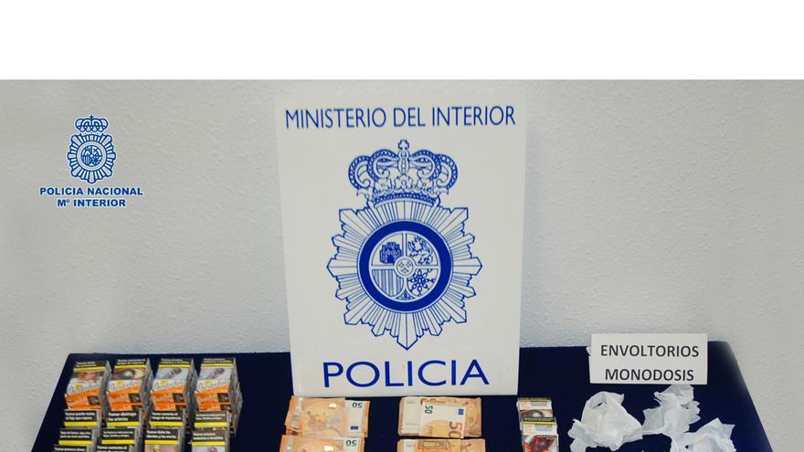 Detenida una mujer en Teruel tras encontrar en su casa 70 gramos de heroína