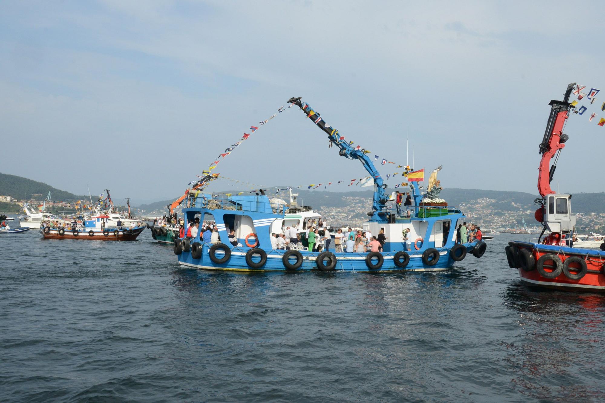 Las celebraciones de la Virgen del Carmen en Moaña