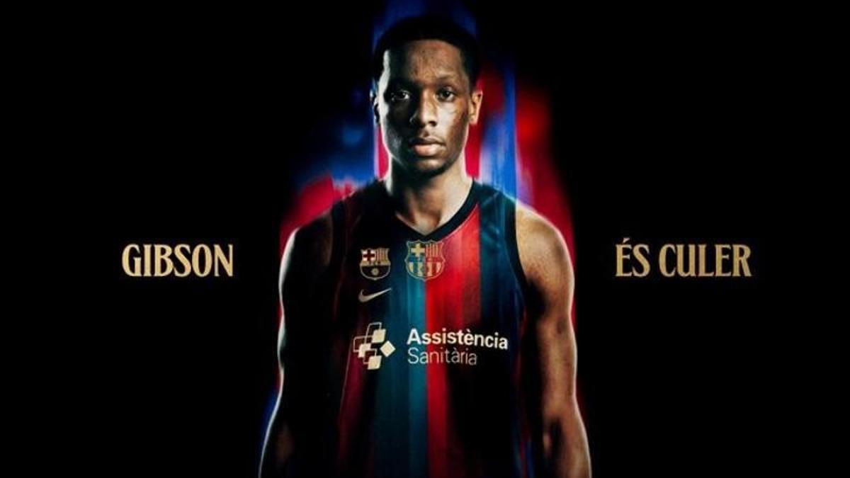 Umoja Gibson llega ilusionado a su primera experiencia en la Euroliga, y con la camiseta del Barça