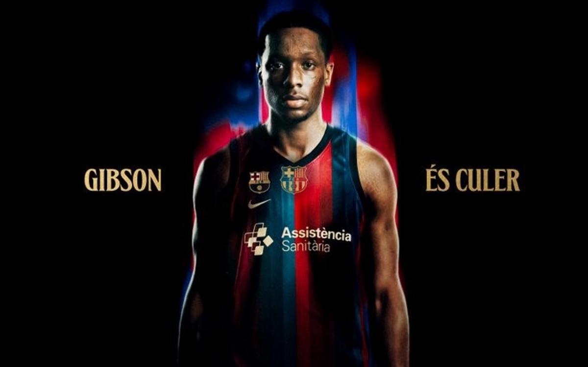 Umoja Gibson llega ilusionado a su primera experiencia en la Euroliga, y con la camiseta del Barça