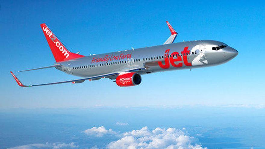 Un avió de la companyia Jet2.com.