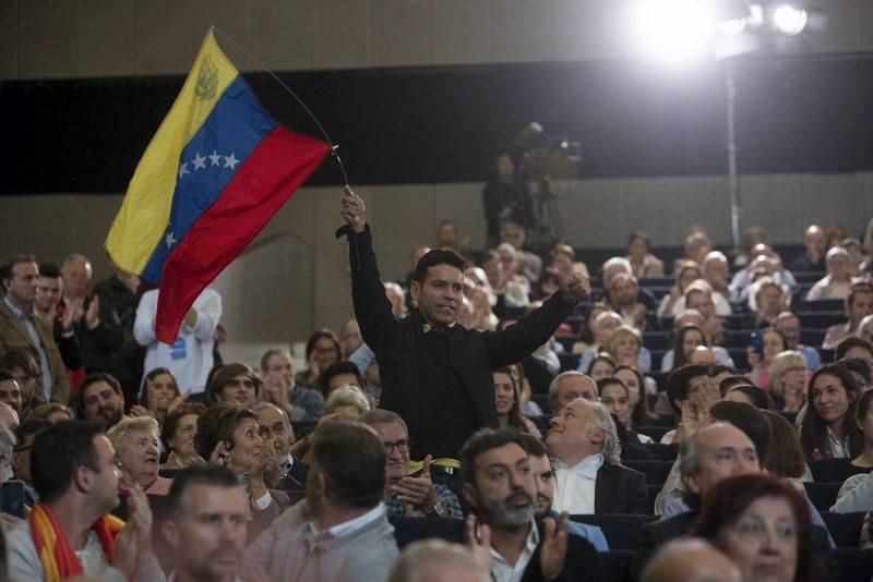 Mitin de Pablo Casado en Zaragoza el 6 de noviembre de 2019