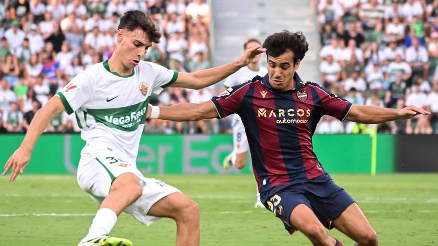 Horario y dónde ver el Levante-Elche de la jornada 21 de Primera División