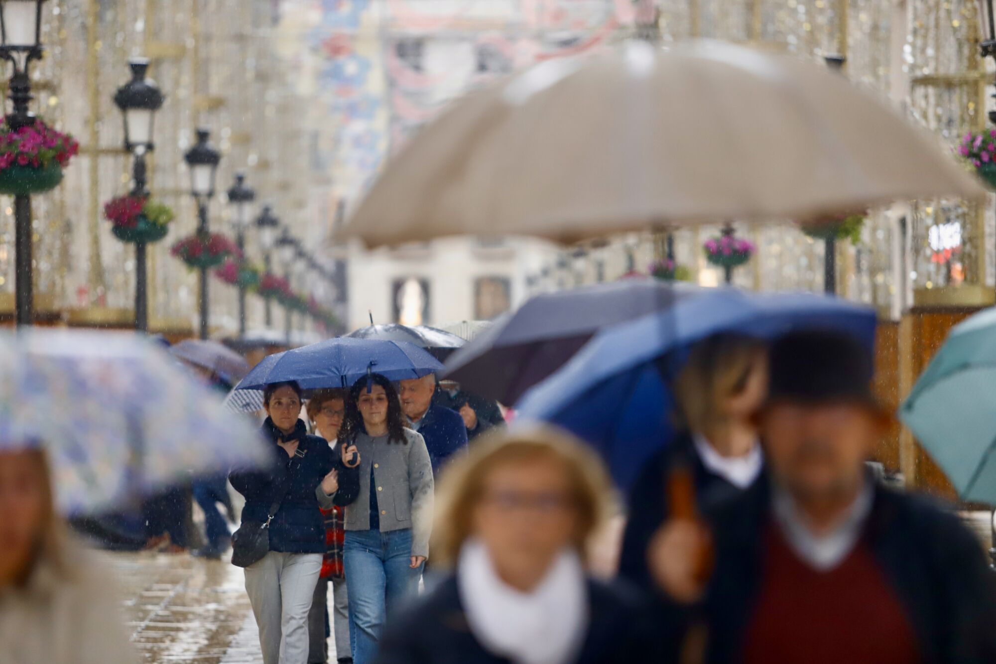 Temporal en Málaga: Día de Andalucía en aviso naranja en Málaga